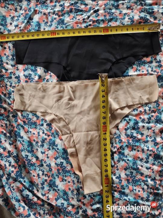 Majtki bezszwowe kremowe i czarne Moda i Styl Filipów