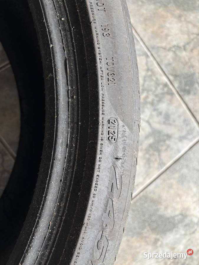 Opona Pirelli 2454020 run flat p zero dot 2125 Samochodowe Zgierz