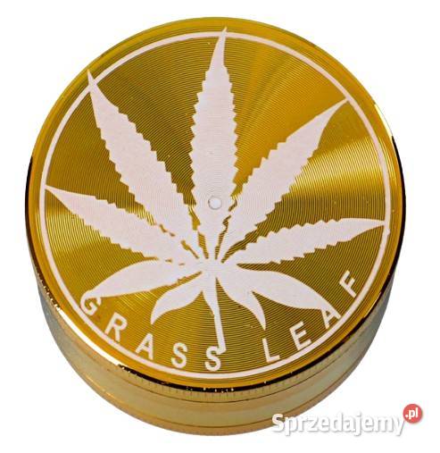 Złoty Metalowy Młynek Do Tytoniu Cbd Gentelo Pozostałe Ostrowy nad Okszą