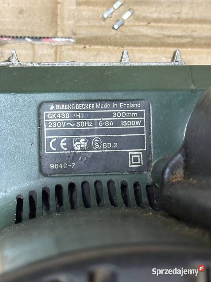 Piła łańcuchowa BLACKDECKER 1500 W Kraków