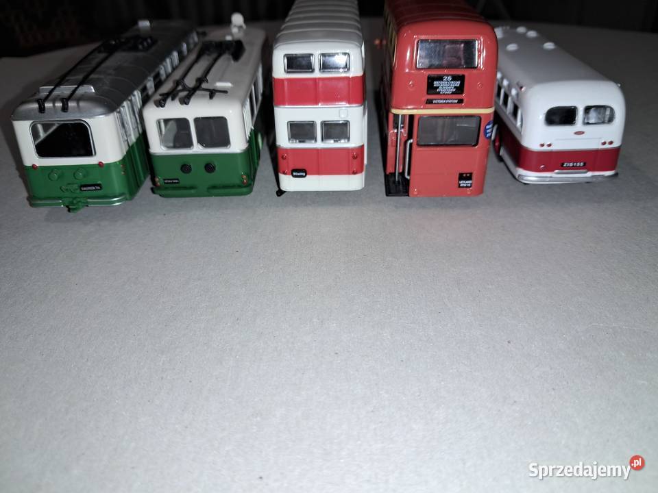 5x Kultowe Autobusy Zis Bussing Leyland Saurer i Modelarstwo Warszawa