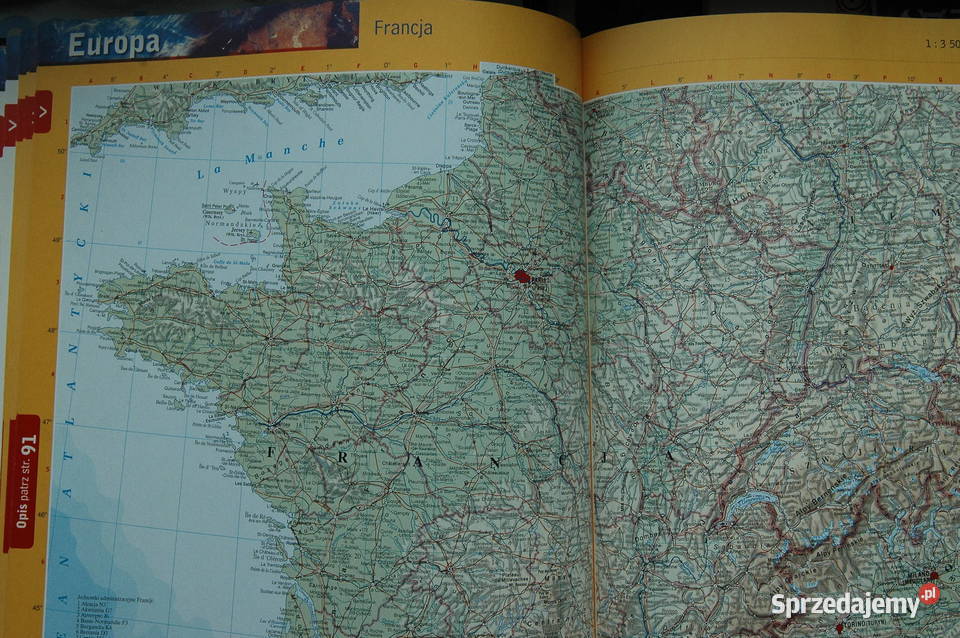 wielki ilustrowany atlas świata Pascal nowy Gdynia