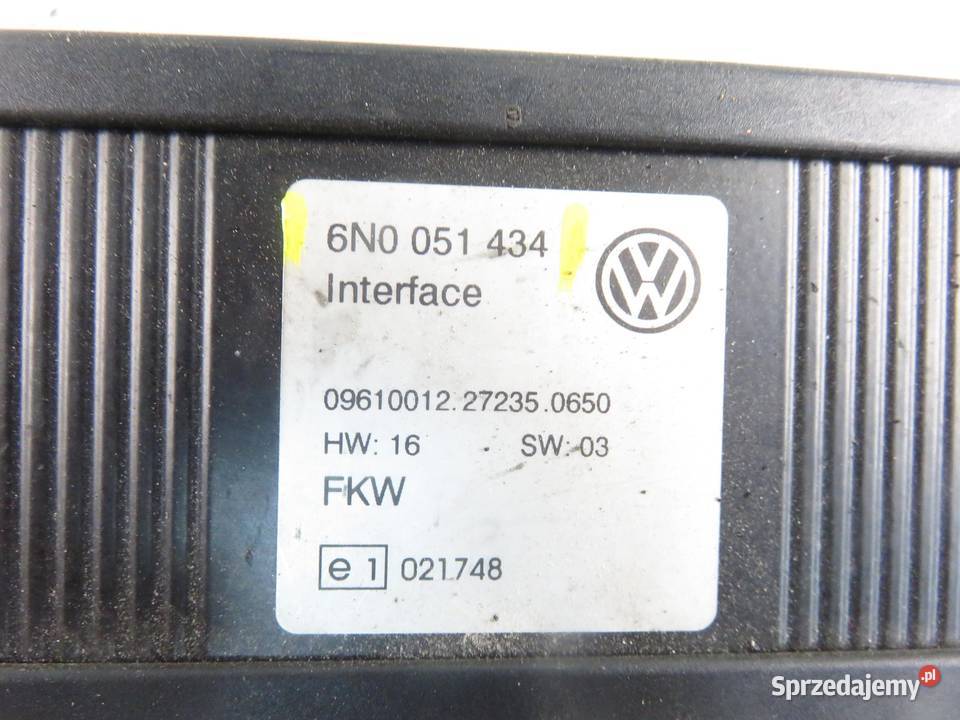 MODUŁ VW PASSAT B6 3C2 20 TDI 16V BKP 6N0051434 Skrzynki bezpieczników