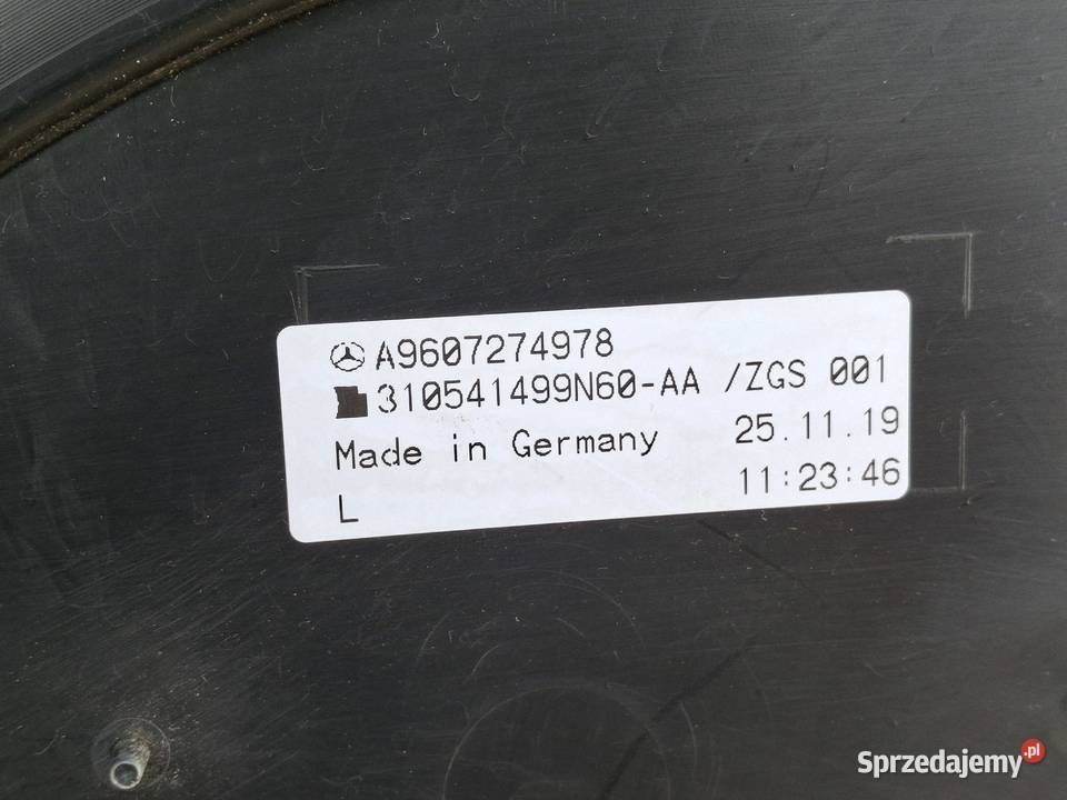 MERCEDES ACTROS MP4 BOCZEK TAPICERKA DRZWI ciężarowe lubuskie Bieleń