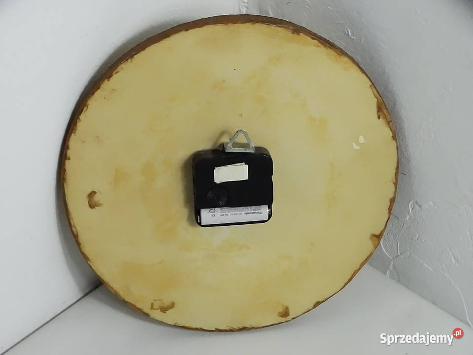 Kuchenny Zegar Ścienny Retro Młynek Kawa lubelskie Biłgoraj