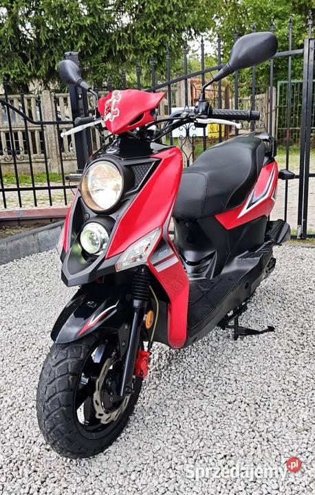 Skuter Sym Crox 50cc 2020r 3300 4T LED Łask