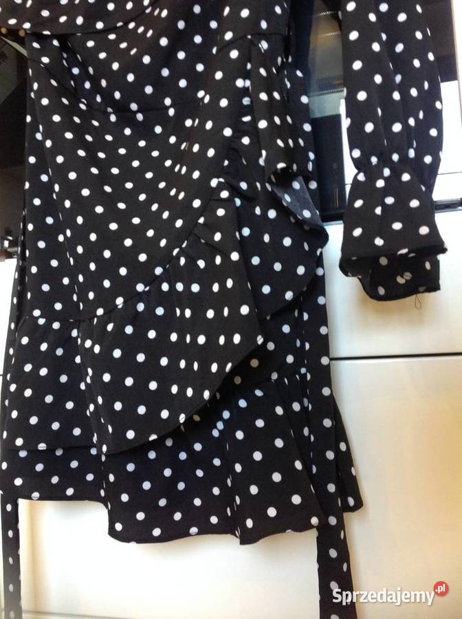 Mini Sukienka Hiszpanka Damska w Grochy S j Nowa lubuskie Nowa Sól