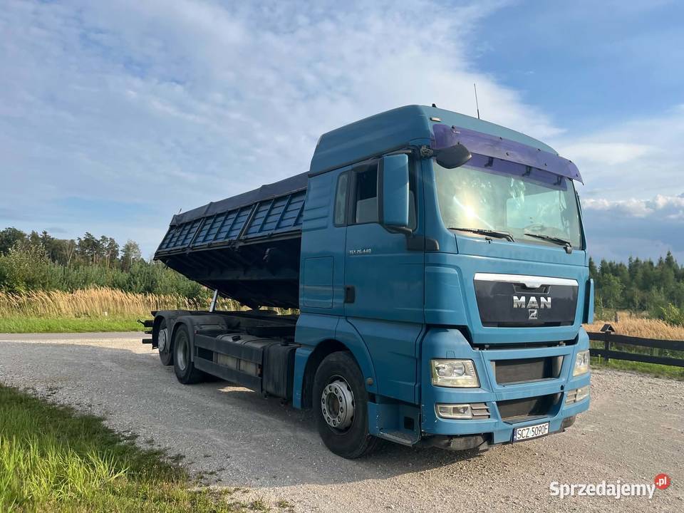 MAN TGX 440 wywrotka do zboża materiałów sypkich Koniecpol