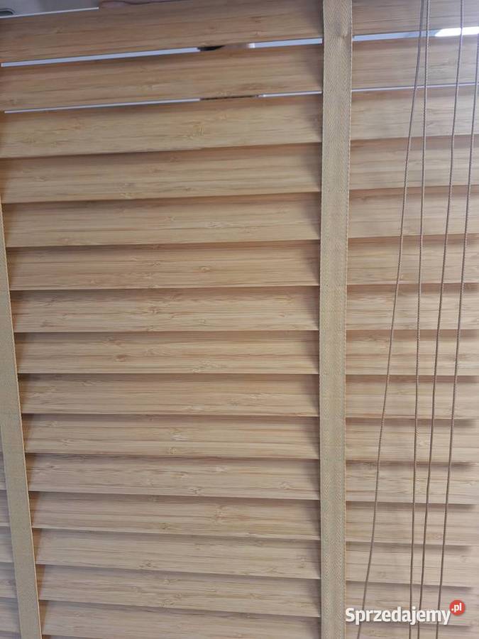 żaluzja bambusowa drewniana 50 mm sprzedam
