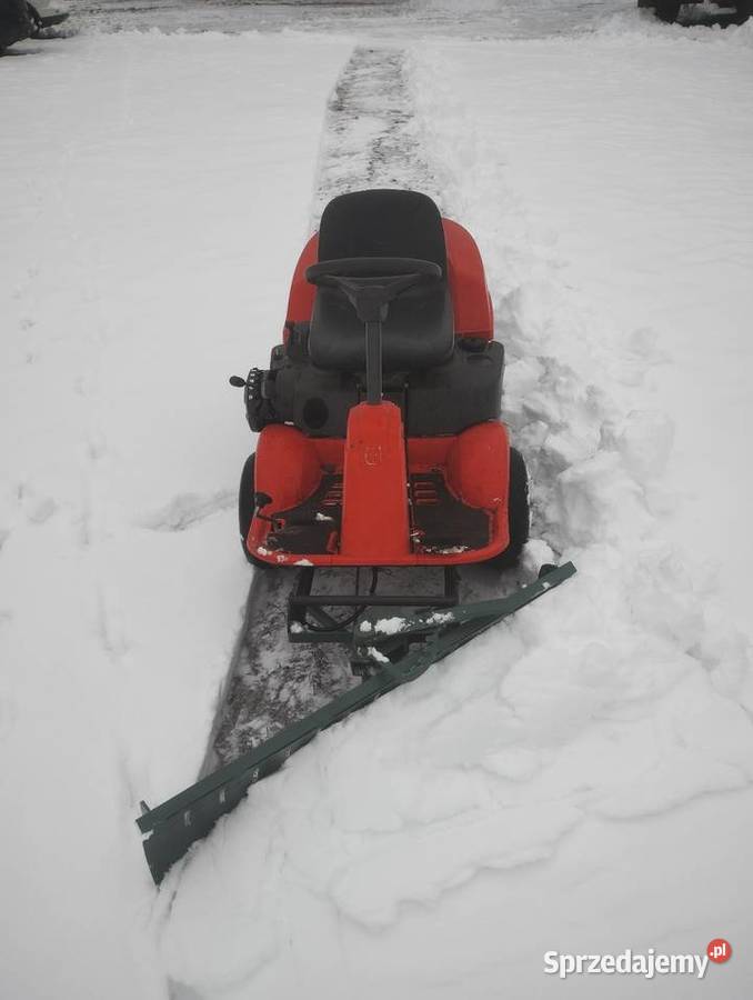 Kosiarka traktorek 4x4 Husqvarna R16C AWD z Słowiki Stare