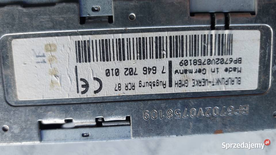 Blaupunkt radioodtwarzacz samochodowy Miłków