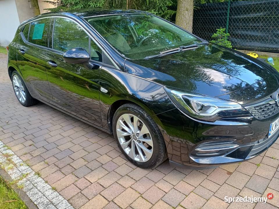 Opel Astra K 15 CDTI 122 2019 r Przebieg 37 400 Chocznia