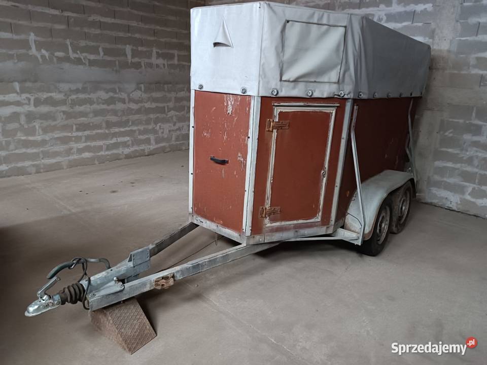 Przyczepa do przewozu zwierząt koniowóz zachodniopomorskie Myślibórz