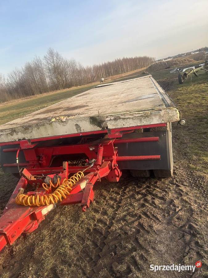 Przyczepa do bel skrzyń skrzyniopalet dłużyca