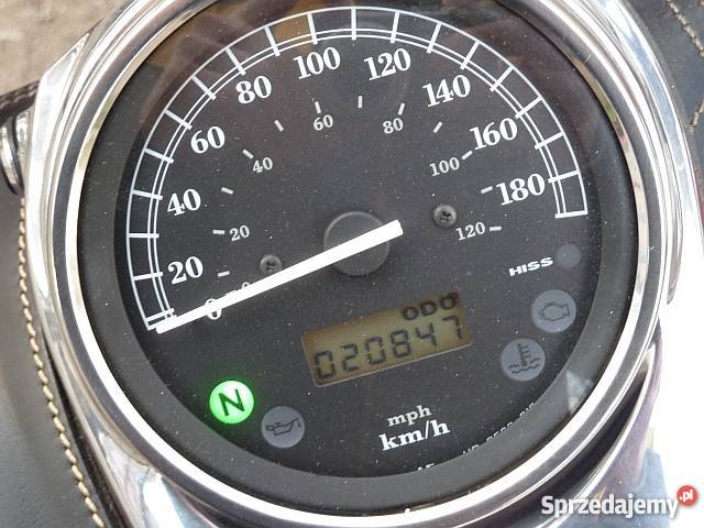 Honda Shadow VT 750 C kufry 49KM