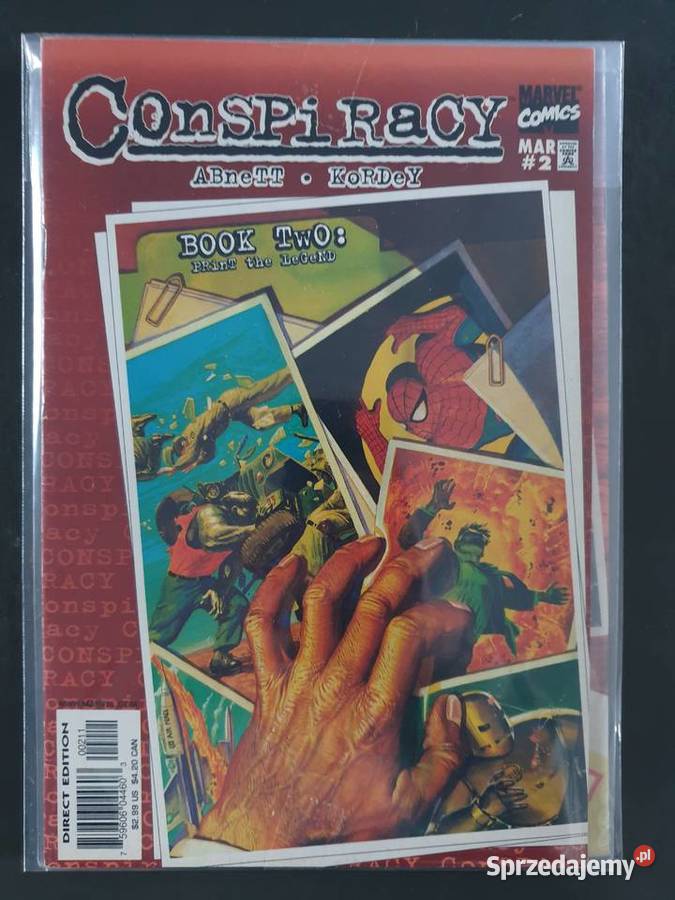 Conspiracy 2 oryginalne komiksy Marvel Gdynia
