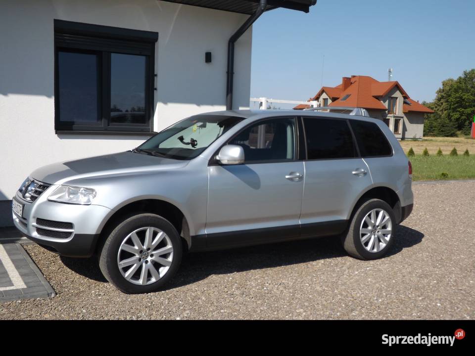 VW Touareg 25 TDI 200 ABT Manual 2006r Zwykłe aluminiowe felgi Samochody osobowe lubelskie
