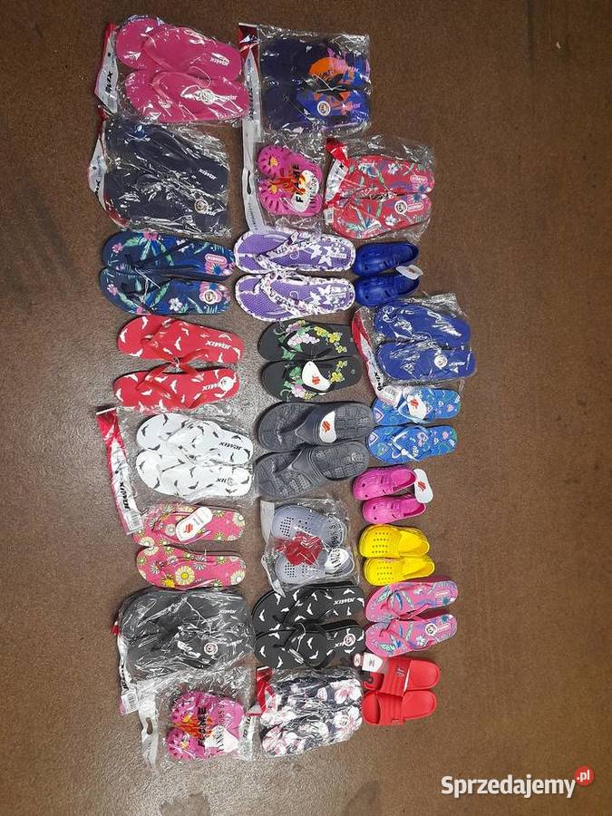 Klapki japonki sprzedam hurt pianka Puławy