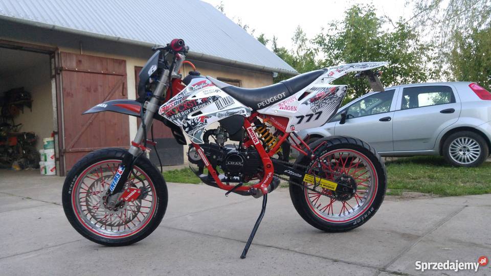 Supermoto 4t Peugeot Xp6 125cc derbi senda Wola Zdakowska