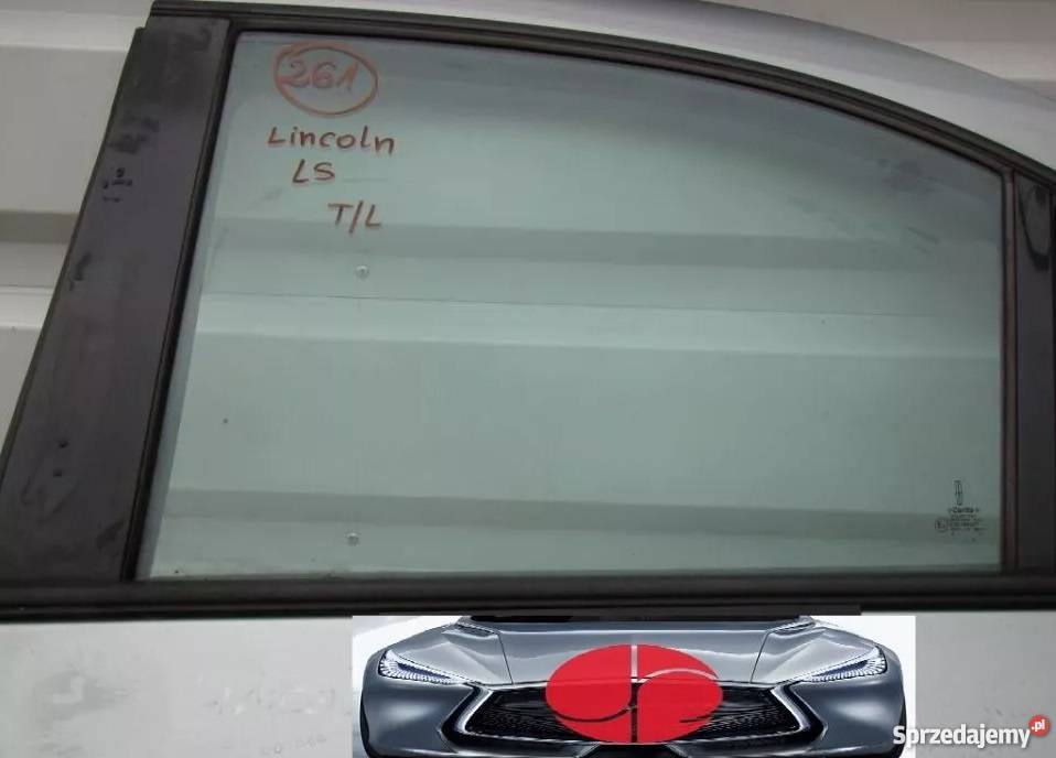 LINCOLN LS SZYBA BOCZNA DRZWI TYŁ RL Nowy Tomyśl