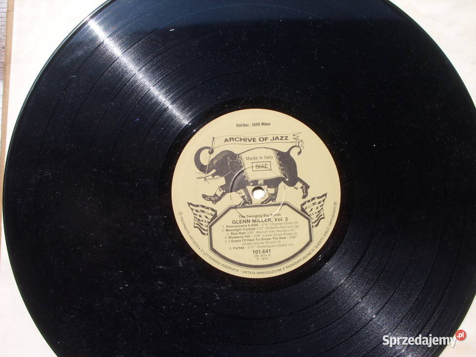 JAZZ LP GLENN MILLER VOL 3 193942 1974 jazz
