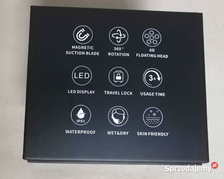 Elektryczna golarka obrotowa 6D do głowy i dolnośląskie Olszyna