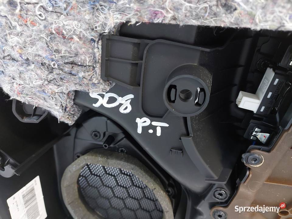 PEUGEOT 508 II Tapicerka boczek drzwi tył prawy osobowe dolnośląskie