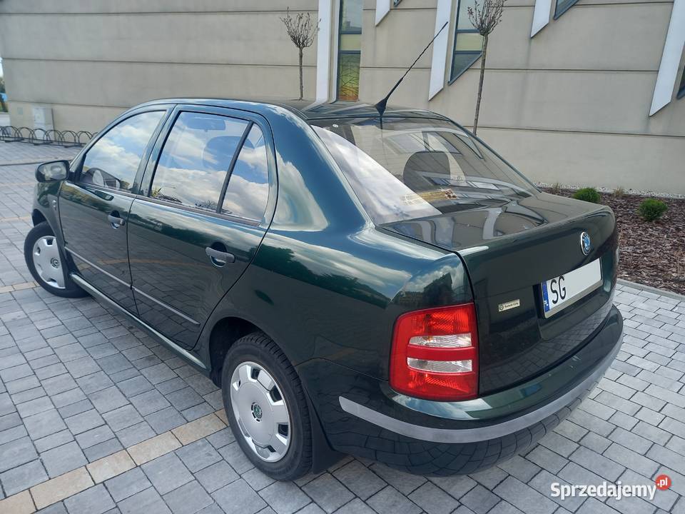 SKODA FABIA 14MPI 8V 2003r Sedan Wspomaganie 134 lakier metallic śląskie Gliwice sprzedam