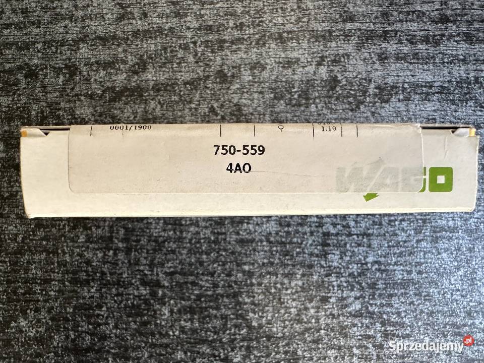 Moduł 4AO 010V 750559 Wago Pozostałe Łódź sprzedam