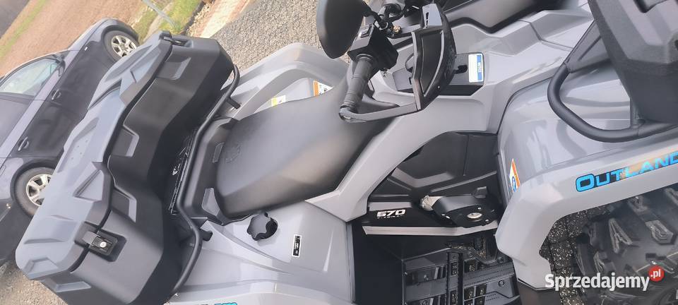 CANAM OUTLANDER 570 KufryITCHomologacja STAN Korczyna