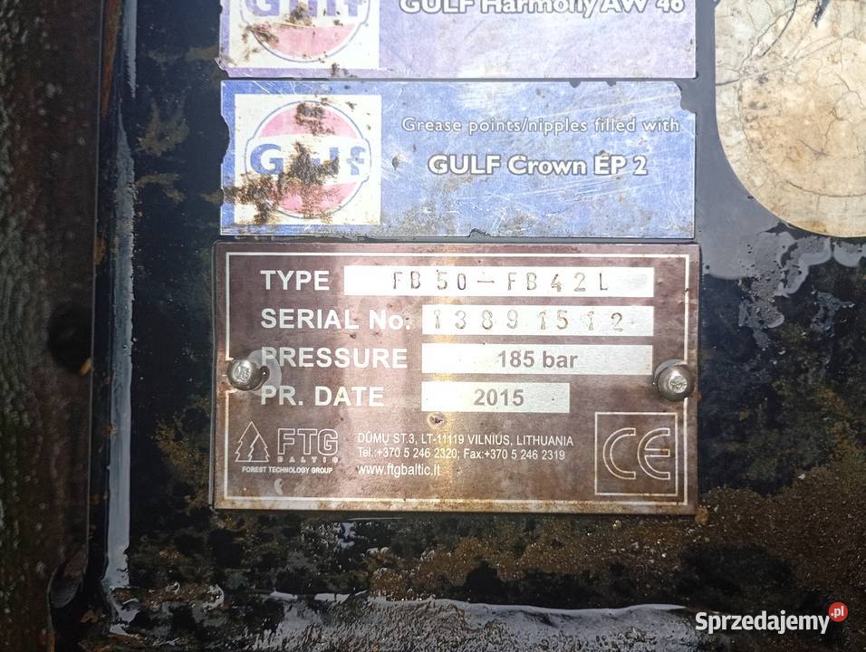 Przyczepa leśna Ftg 5 tonowa Leśnictwo Lubaczów