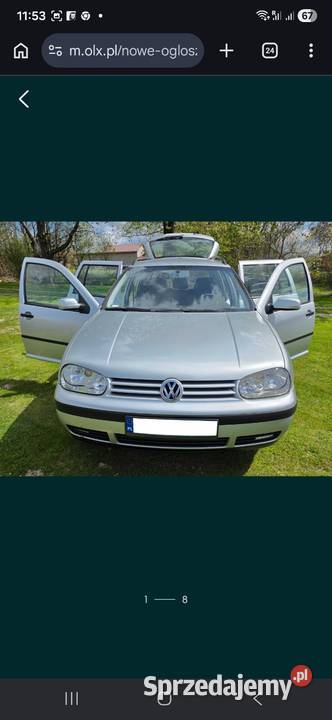 Volkswagen Golf combi diesel małopolskie Lipnica Dolna sprzedam
