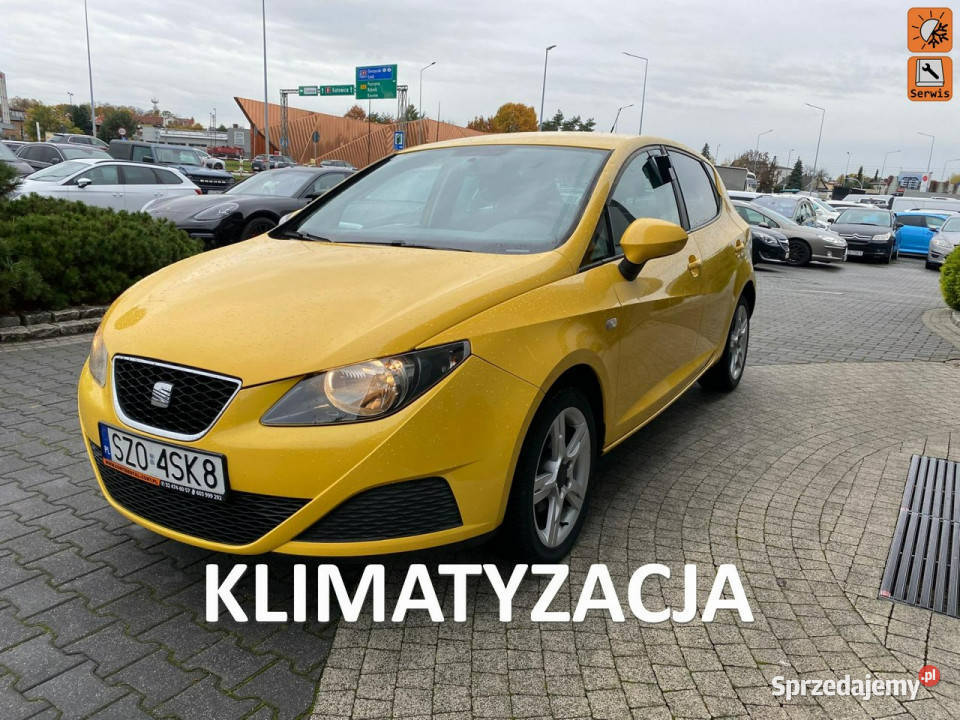 Seat Ibiza klimatyzacja niski przebieg benzyna śląskie Żory