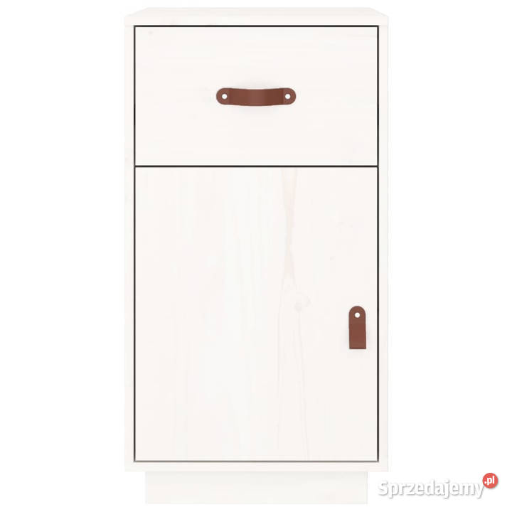 Szafka do biurka biała 40x50x75 lite drewno Warszawa