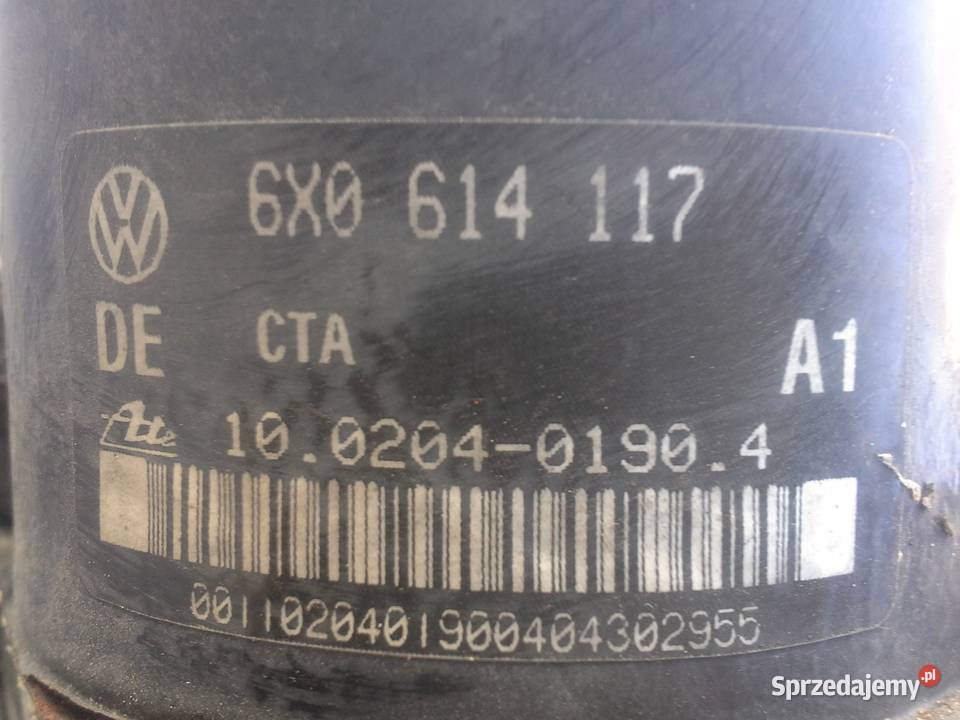 Seat Arosa VW Skoda pompa ABS 6X0907379B zachodniopomorskie Dębno sprzedam
