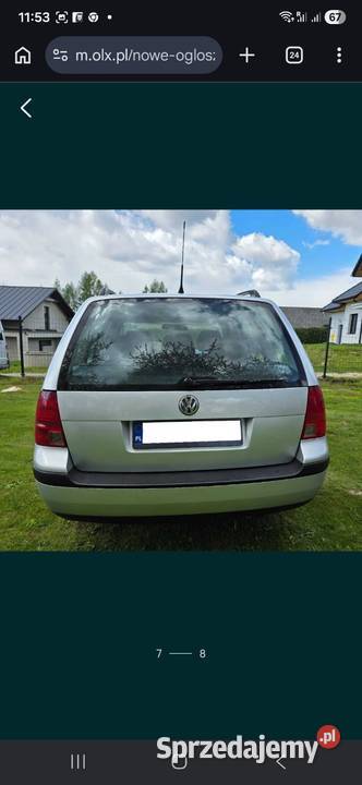 Volkswagen Golf combi diesel Lipnica Dolna