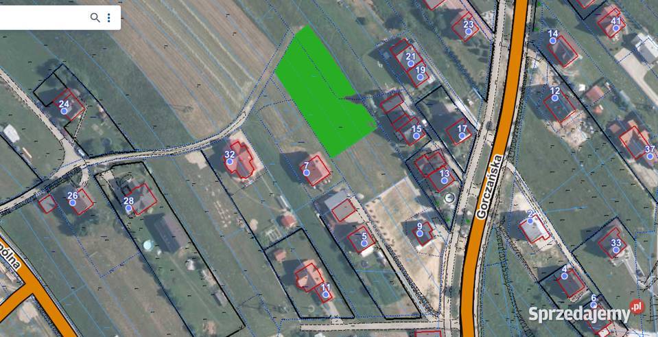 Sprzedam działkę budowlaną w Kluszkowcach Kluszkowce