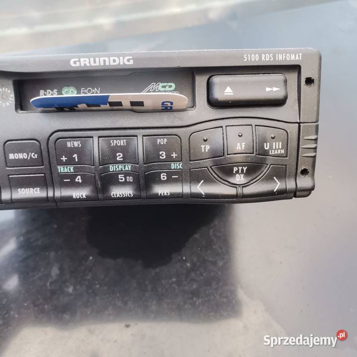 Radio samochodowe Grundig 5100 RDS Infomat Gubin
