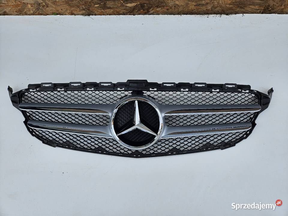 MERCEDES W205 1418 GRILL ATRAPA ZDERZAKA PRZÓD osobowe Międzychód sprzedam