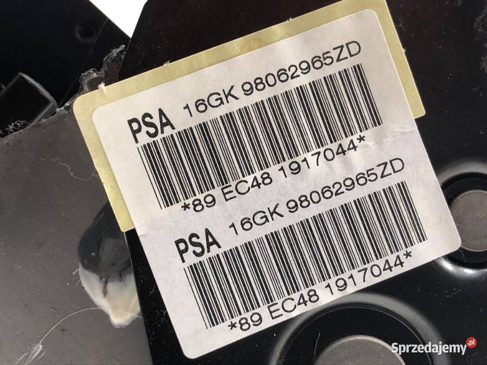 DŹWIGNIA HAMULCA RĘCZNEGO CITROEN C3 III osobowe