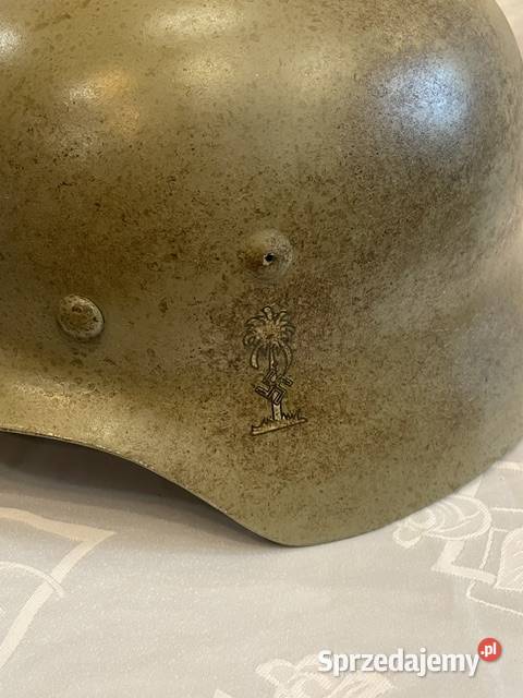 Niemiecki Hełm Wehrmachtu Africa Korps II Wojna Kraków