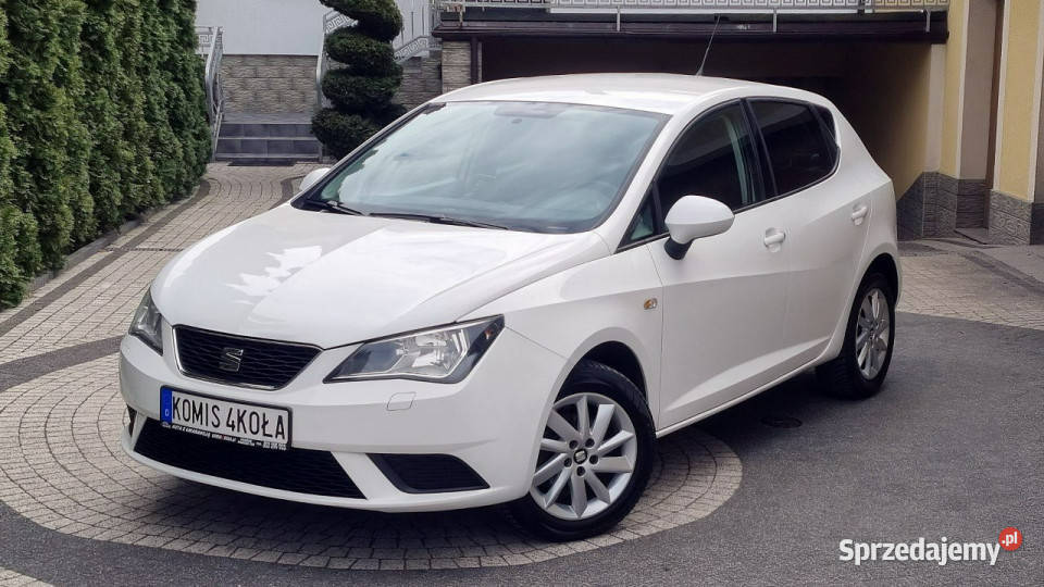 Seat Ibiza Climatronic Serwis Navi GWARANCJA biały Płońsk