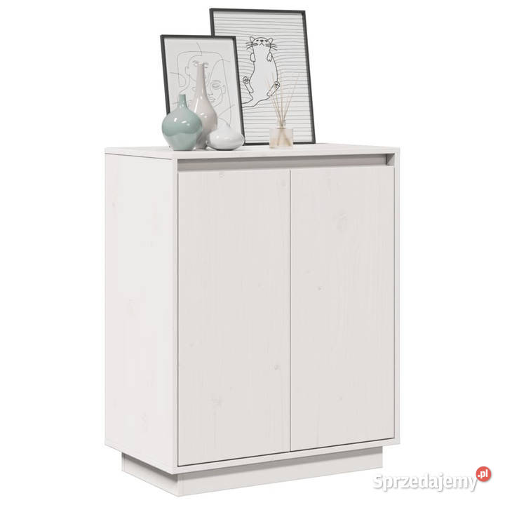 Szafka biała 60x34x75 lite drewno sosnowe Pozostałe Warszawa