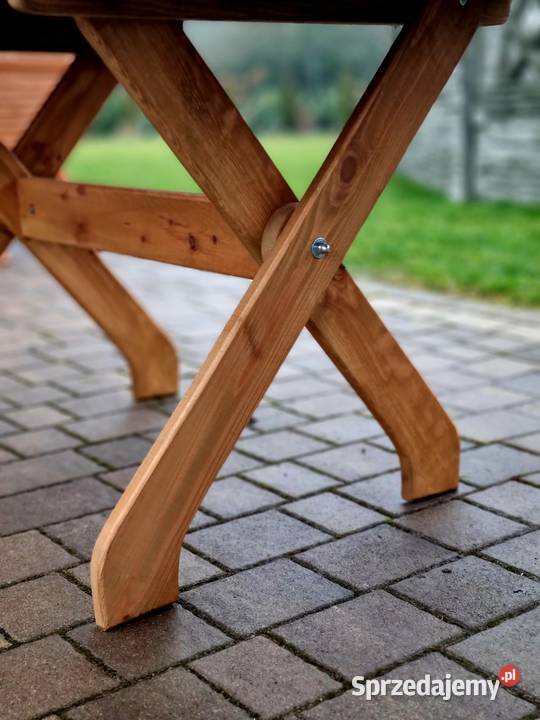 Meble ogrodowe drewniane składane meble tarasowe Kalety