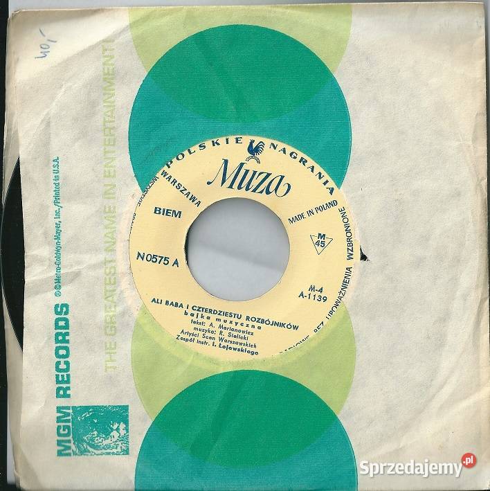 Ali Baba i czterdziestu rozbójników bajka Łódź sprzedam