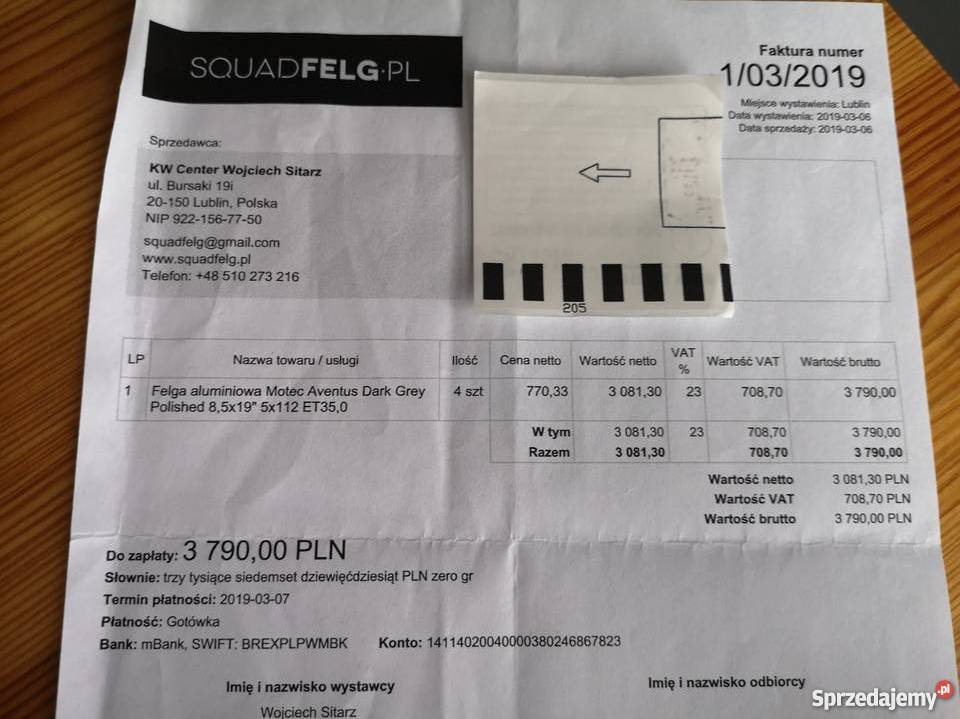 Alufelgi 19 5x112 używane 3 miesiące nowe osobowe Koła i felgi Lublin