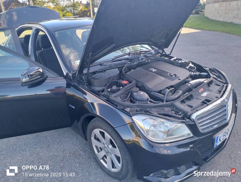 Mercedes C 200 W204 manualna małopolskie Wokowice