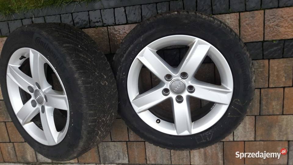 Alufelgi 16 z oponami zimowymi do Audi A4 B6 B7 Nowy Żmigród