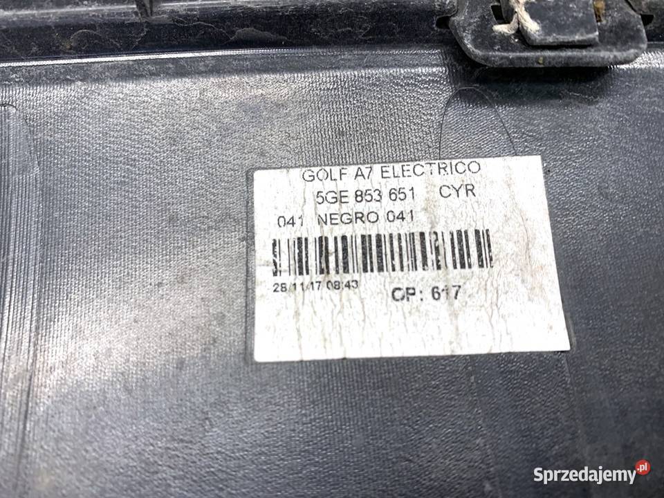 ATRAPA GRILL VW GOLF VII 5GE853651 Hatchback