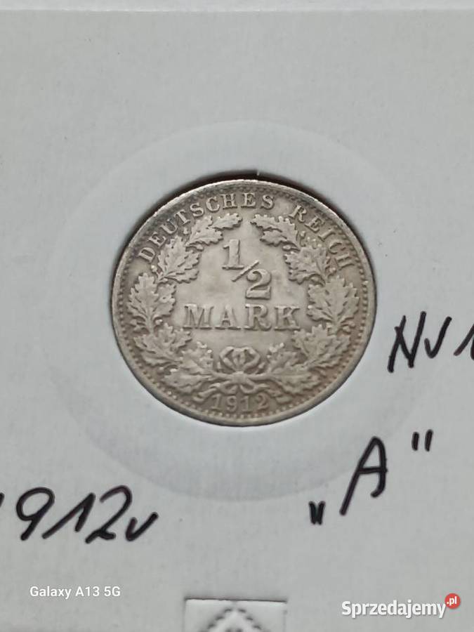 12 Marki Prusy 1912 r 1 mennica A sprzedam